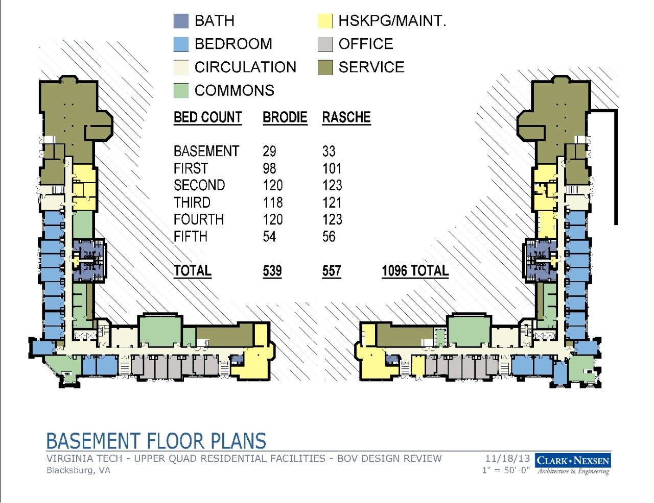 Upper Quad Residential Facilities Division of Campus